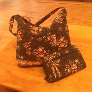 VB retired Chocolate over shoulder handbag