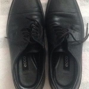 NEW ECCO LEATHER MENS DRESS SHOES