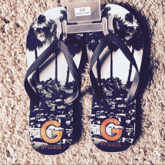 Guess unisex flip flops