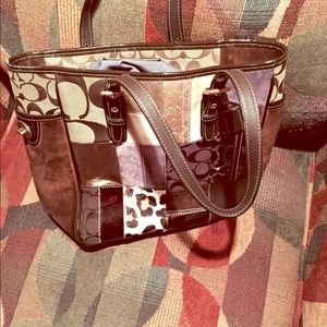 Authentic coach purse