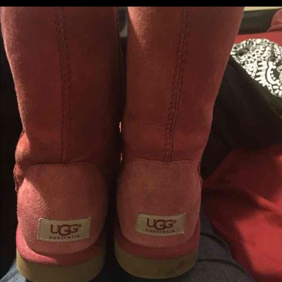Pink UGG boots