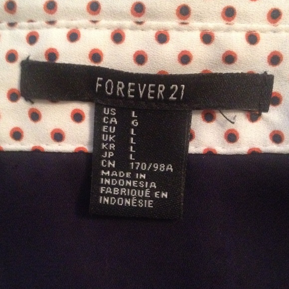 Forever 21 Button Up Blouse - Picture 4 of 4