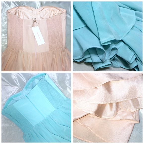 NWT REBECCA TAYLOR MINT DRESS SZ 6 - Picture 2 of 4