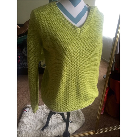 Bright Yellow Sweater