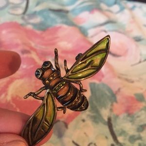 Antique bee pin