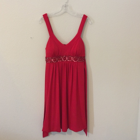 Bisou Bisou red dress