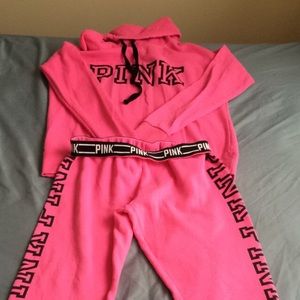 Victoria secret jogging suit