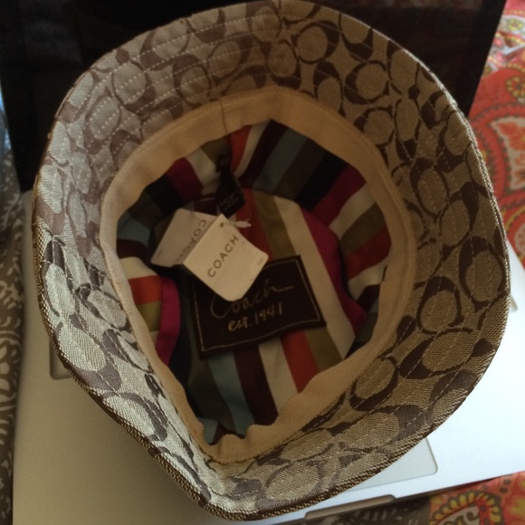 Coach hat. Has a matching purse.