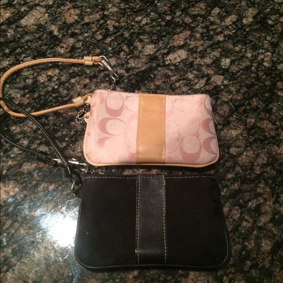 Authentic Coach wristlets🎀