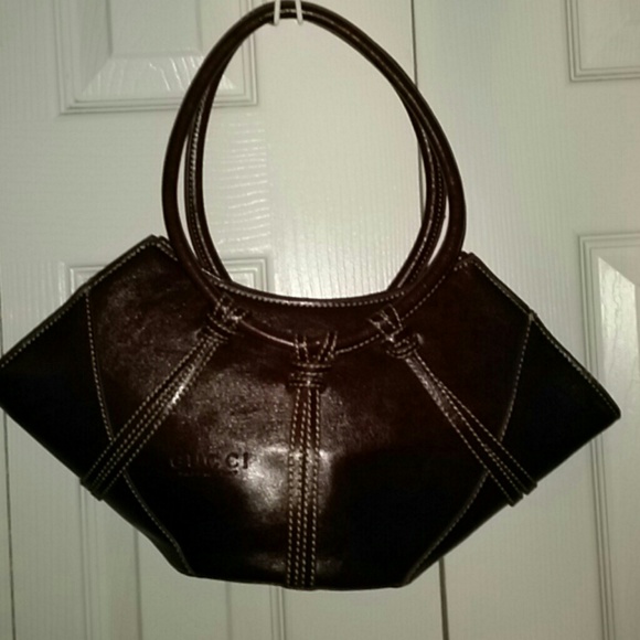Brown Leather Handbag