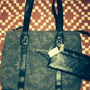 Maurices purse with floral pattern and wallet NWT