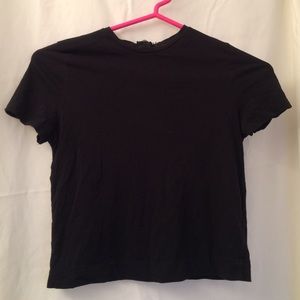Zara Black crop top