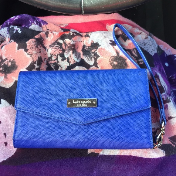 Kate Spade Cobalt Blue Wallet