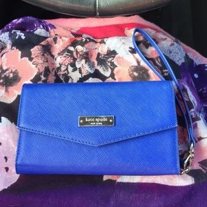 Kate Spade Cobalt Blue Wallet