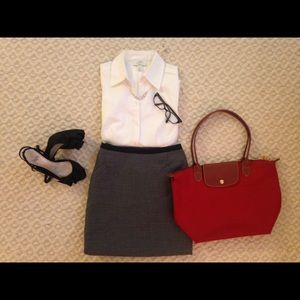 NWOT Ann Taylor LOFT Perfect Button Down Shirt