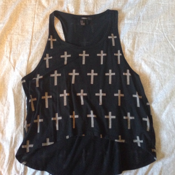 Cross tank top