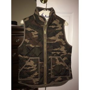 Jcrew Factory Camo Vest