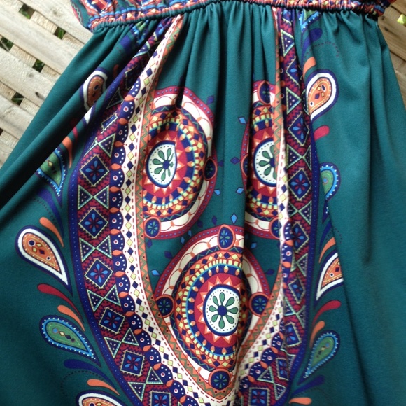 🚫Gifted🚫Flying Tomato Boho Dress - Picture 2 of 3