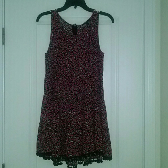 Floral baby doll dress