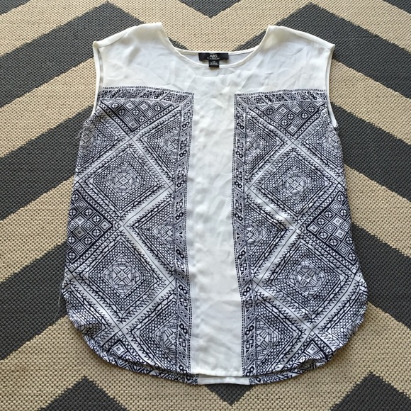 ABS platinum silky top