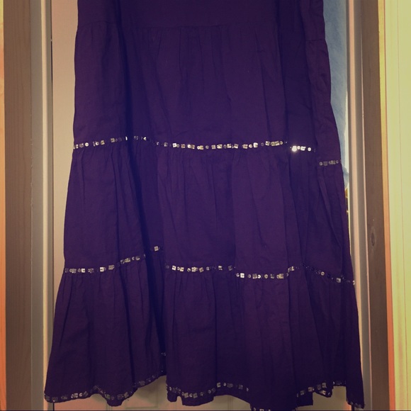 Purple Peasant Skirt