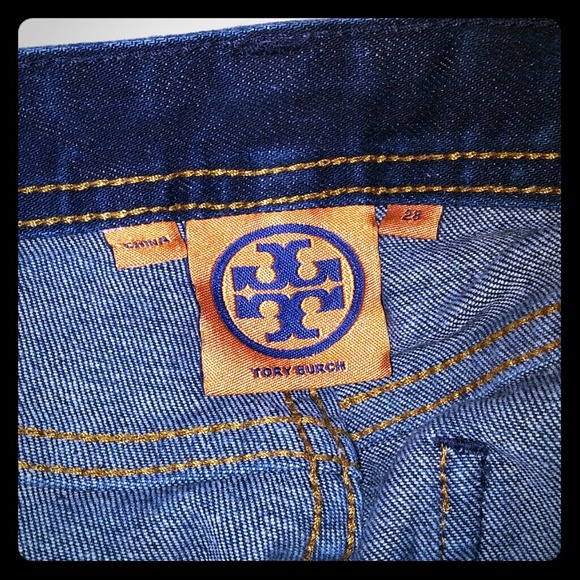 Tory Burch Cropped (Capri) Jeans Sz 28