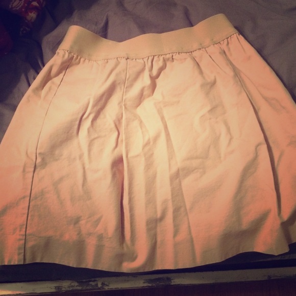 Khaki J Crew skirt