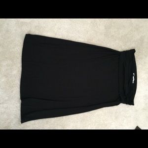 Old navy black maxi skirt
