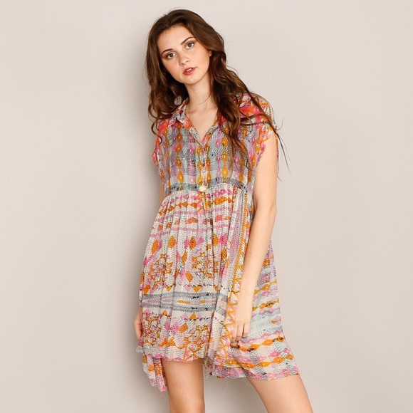 Free People Shirt Dress