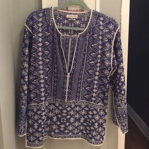 Isabel Marant Blue Barber Tunic