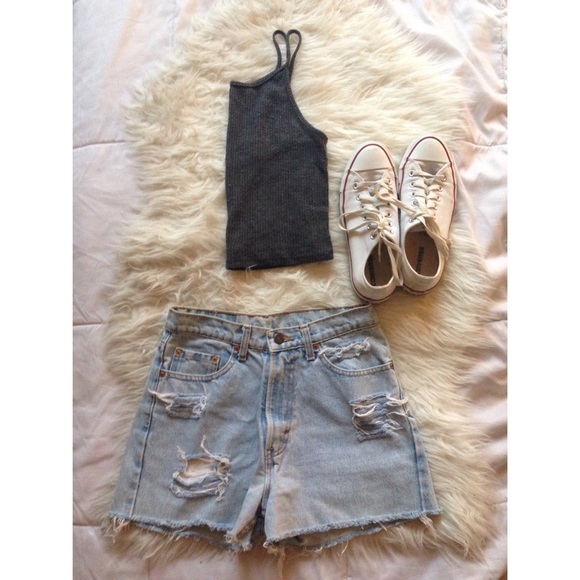 VINTAGE Jordana High-Waisted Shorts Size 9/10