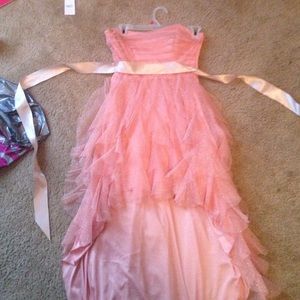 light pink formal dress only worn once
