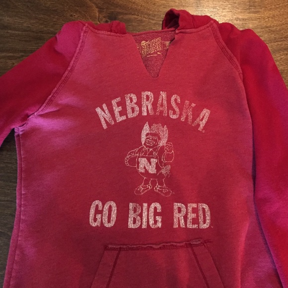 Womens Husker Hooded Sweatshirt Size Small