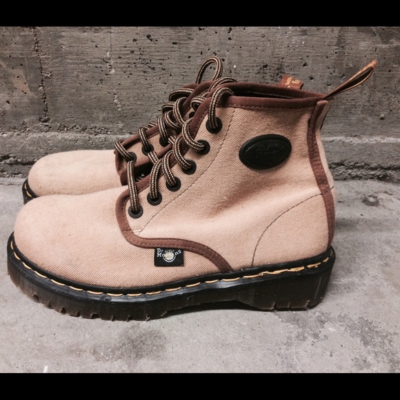 Dr. Martens Air Wair canvas boot.