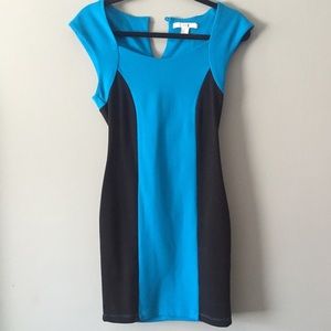 Black and Blue Dress