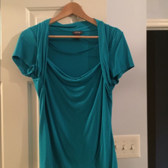 Teal shirt
