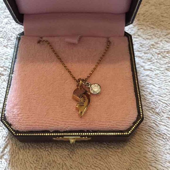 Juicy Couture Half a Heart Necklace