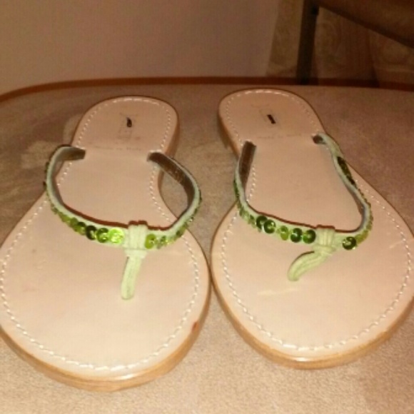 Jcrew flip flops