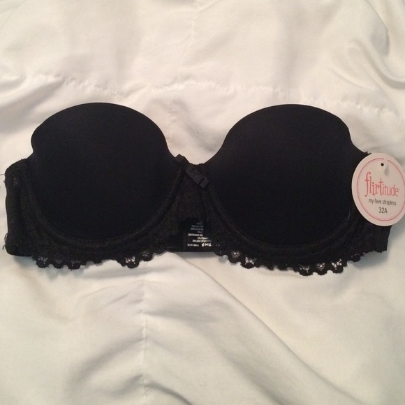Lace Strapless Bra