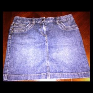 Ann Taylor Loft Jean/denim skirt 2 😎💃🏻