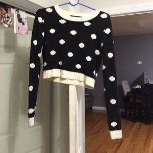 Crop sweater