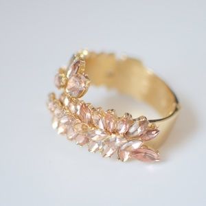 Extravagant Banana Republic Rhinestone Bracelet
