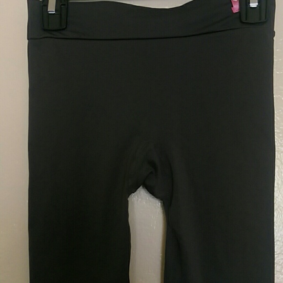 Victoria's Secret Pink Solid Grey Leggings