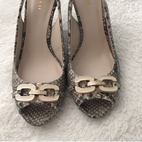 Coach Shoes - COACH WEDGE HEELS