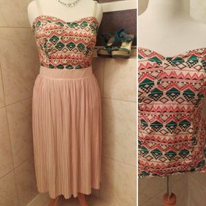 Torrid Pleaded Midi Skirt