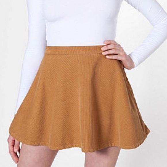 NEW! American Apparel corduroy circle skirt! - Picture 1 of 4