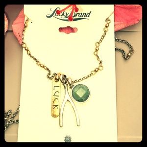 Lucky brand necklace 🍀