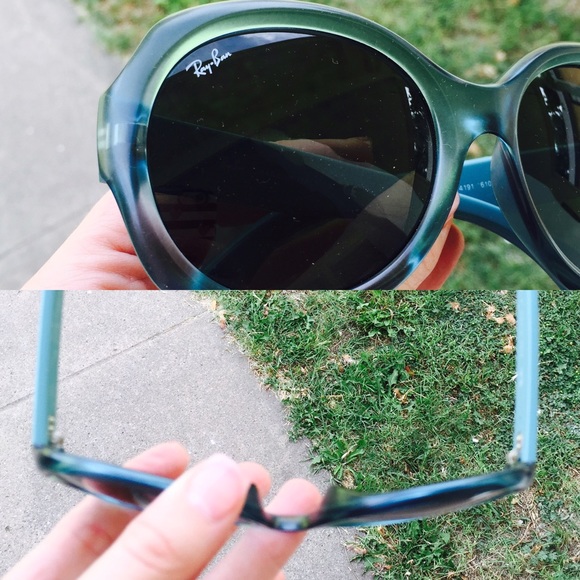 {rayban} blue rb4191 sunglasses - Picture 4 of 4