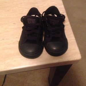 Infant black converse without original box