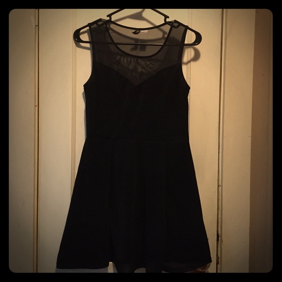 Little black dress.